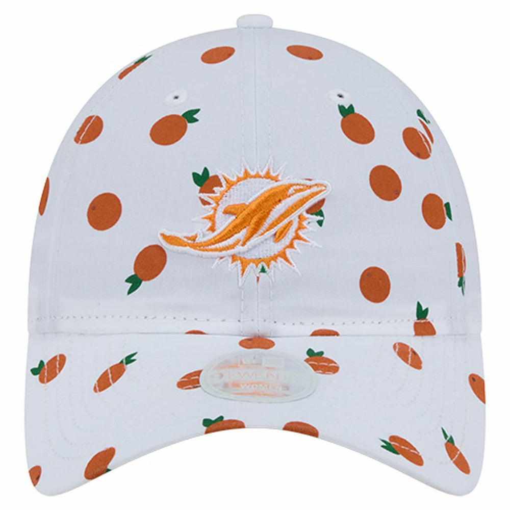 NFL Miami Dolphins Women's Fruit Pattern 9TWENTY Adjustable Hat
