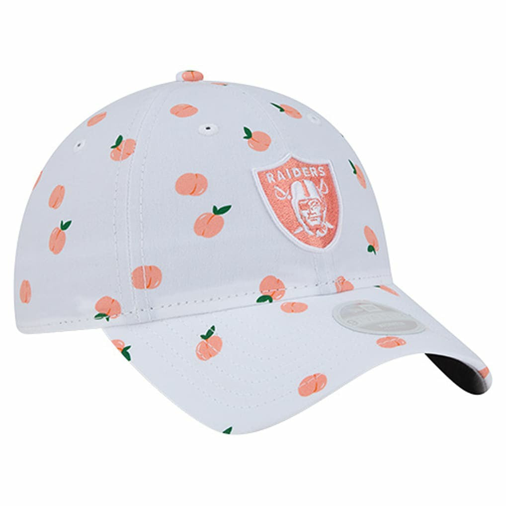 NFL Las Vegas Raiders Women's Fruit Pattern 9TWENTY Adjustable Hat