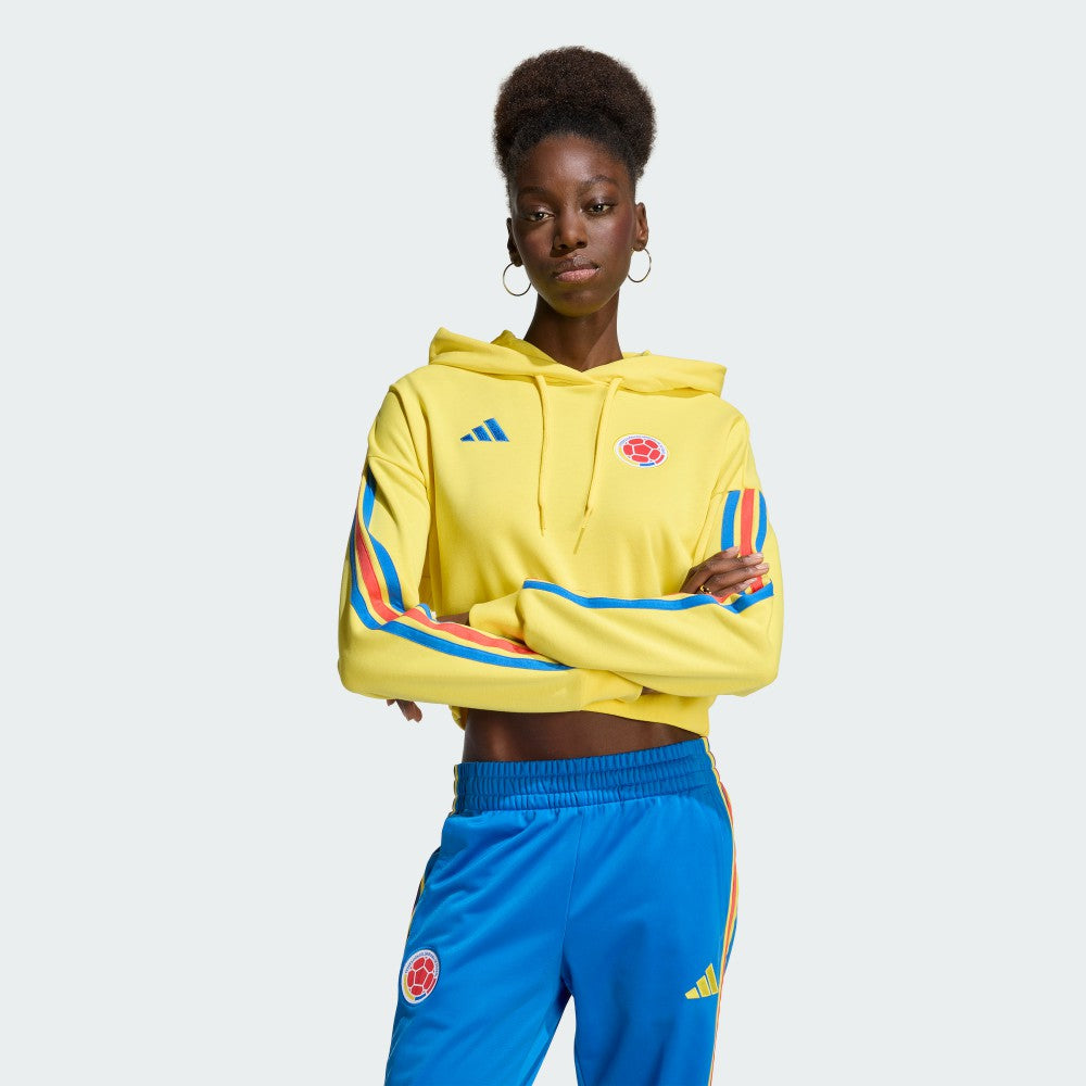 Colombia National Team Women's FIFA x World Cup Alphaskin Cropped Hoodie / Soccer Hot sale