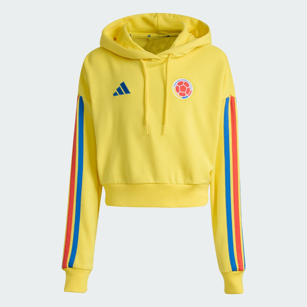 Colombia National Team Women's FIFA x World Cup Alphaskin Cropped Hoodie / Soccer Hot sale
