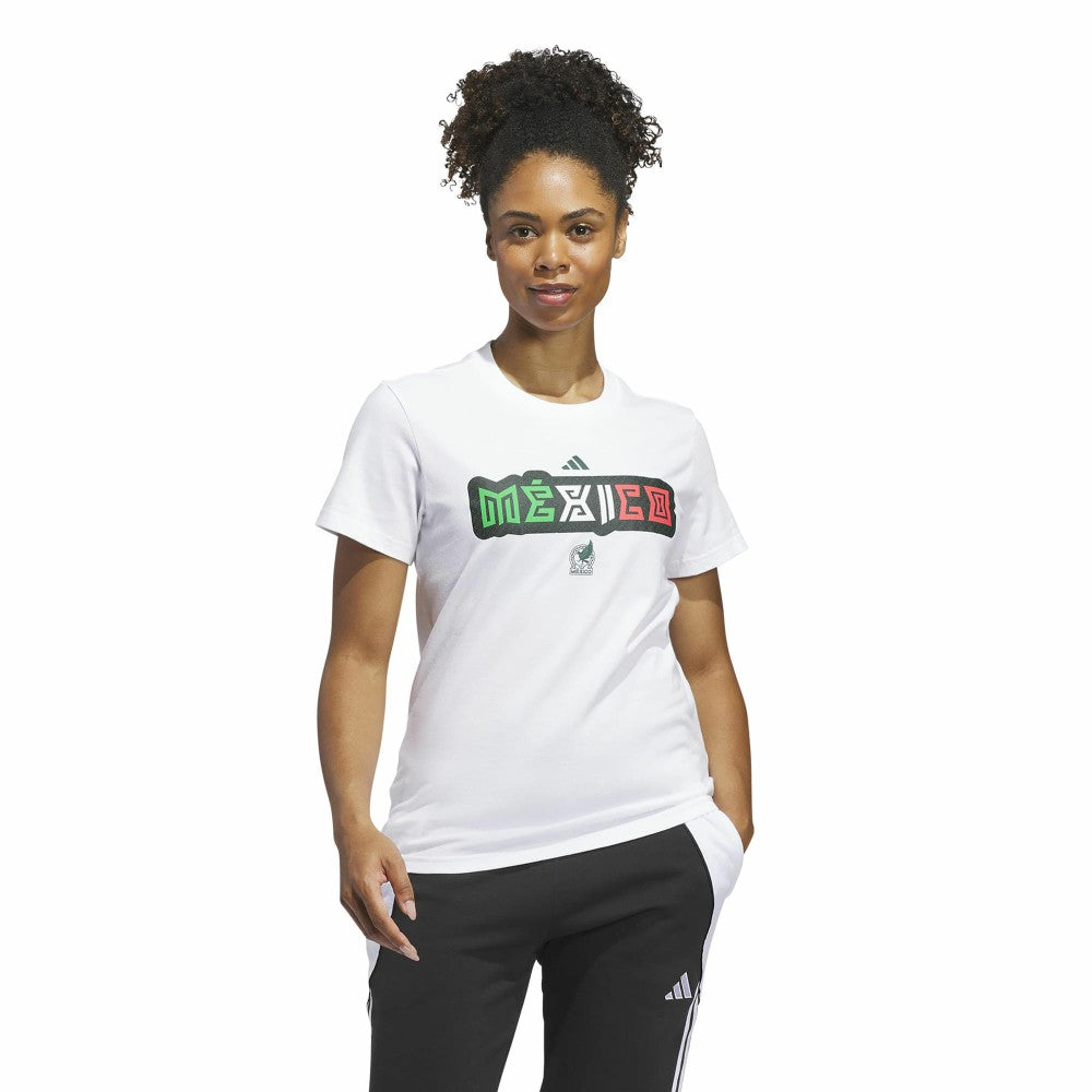 Mexico National Team Women's Jersey Hook T-Shirt / Soccer Sale