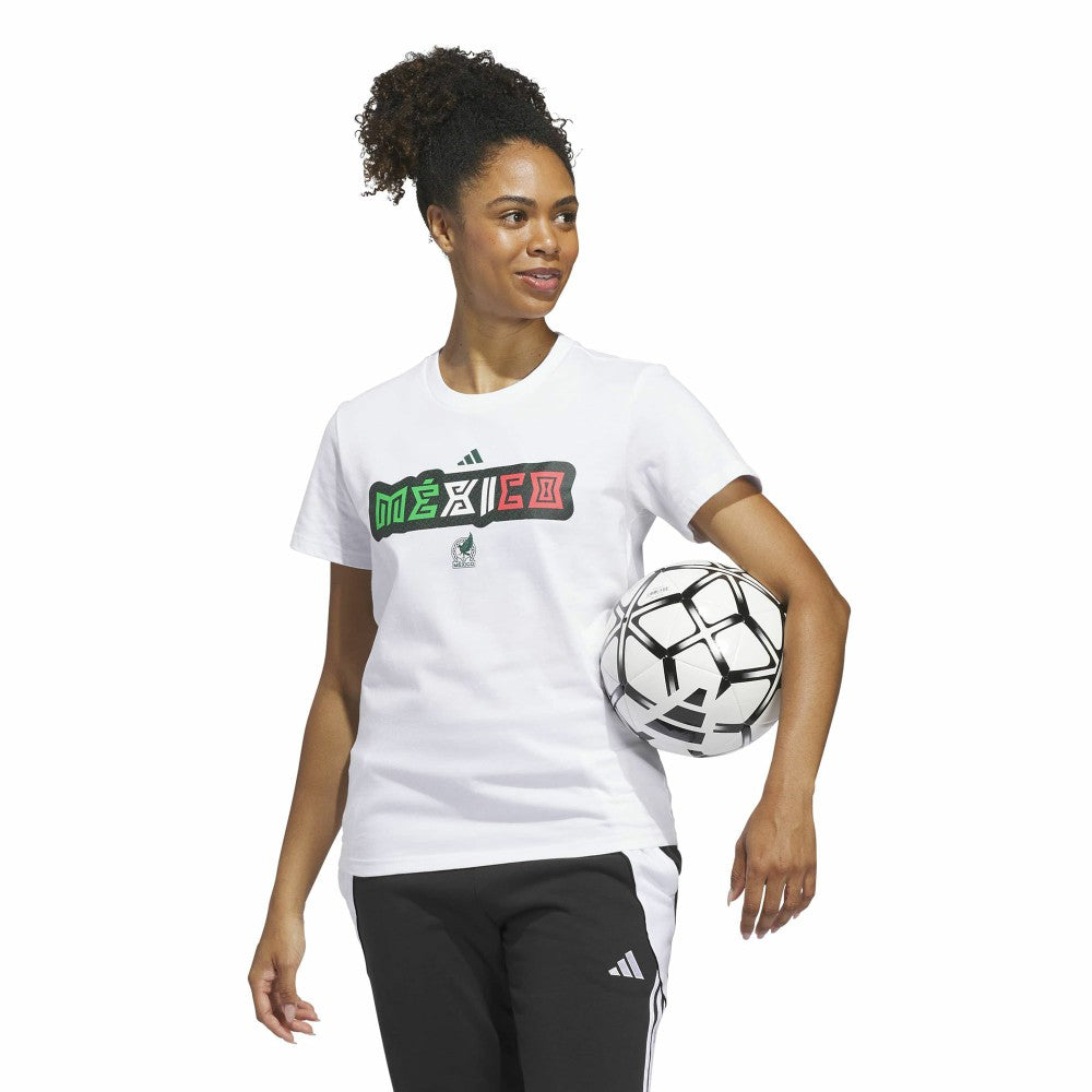 Mexico National Team Women's Jersey Hook T-Shirt / Soccer Sale