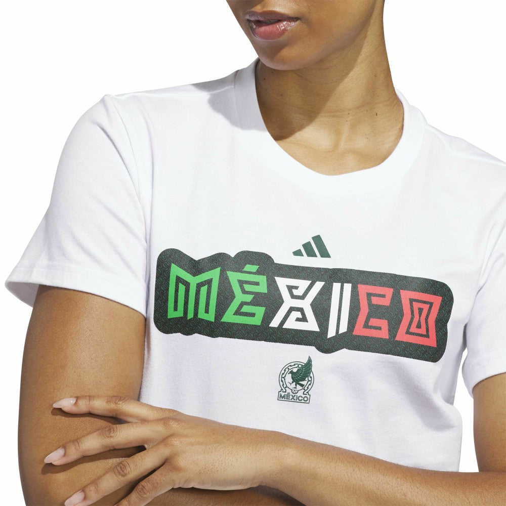 Mexico National Team Women's Jersey Hook T-Shirt / Soccer Sale