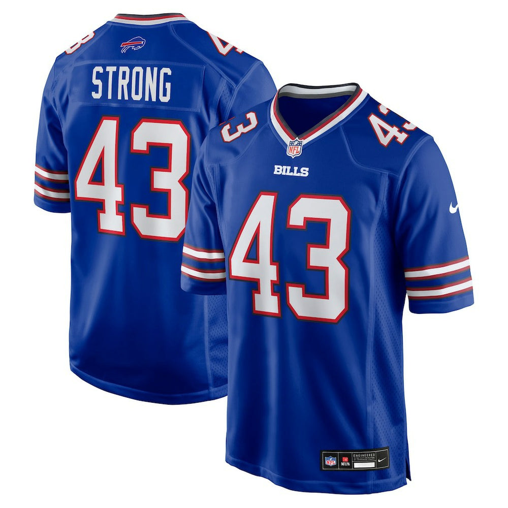 NFL Buffalo Bills Dorian Strong  Team Game Jersey