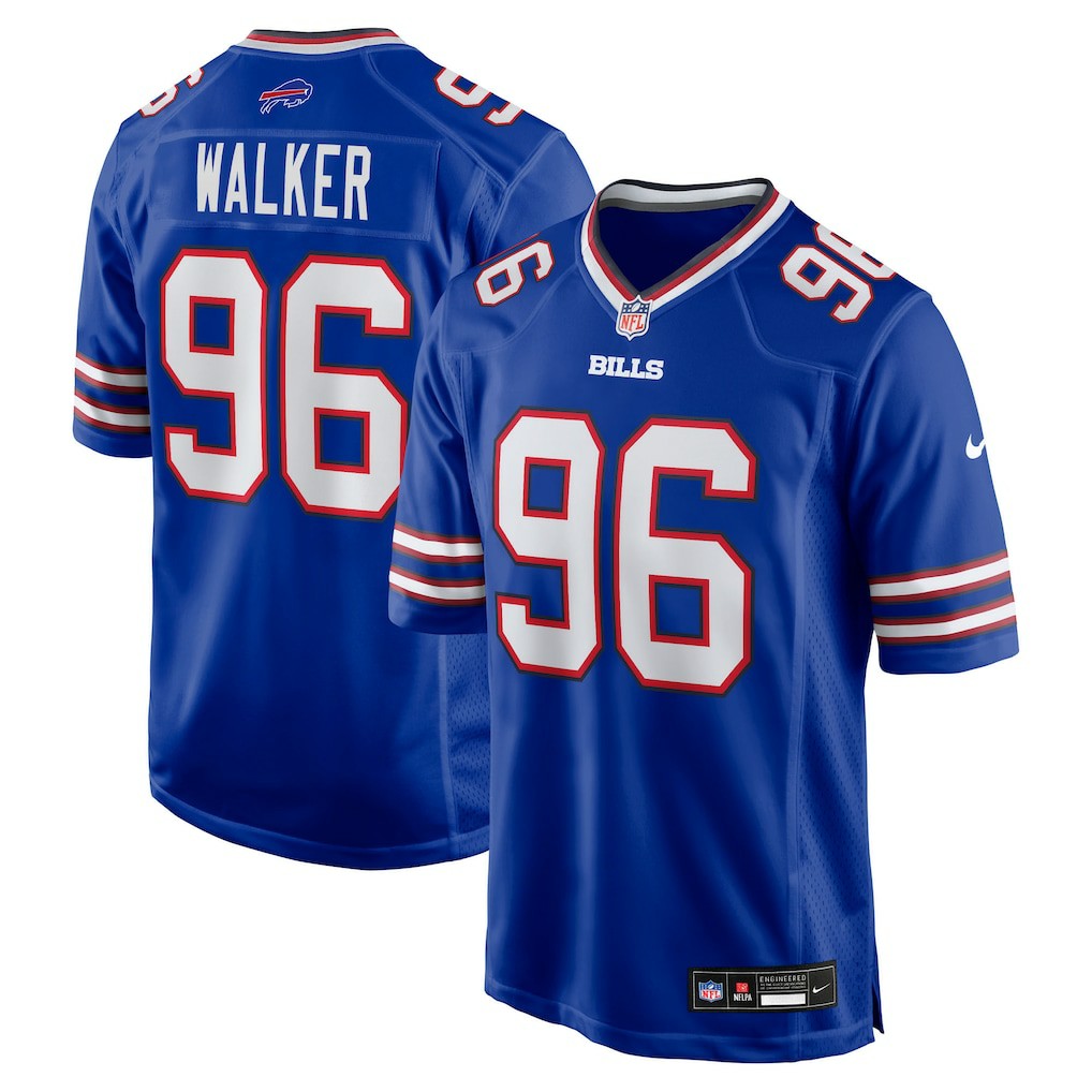 NFL Buffalo Bills Deone Walker  Team Game Jersey