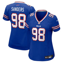 NFL Buffalo Bills T.J. Sanders  Women's Team Game Jersey