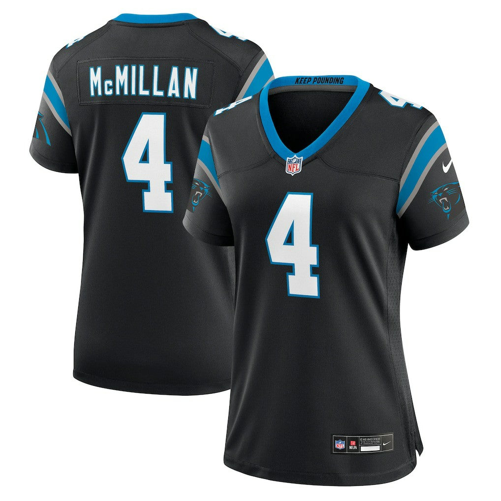 NFL Carolina Panthers Tetairoa McMillan  Women's Team Game Jersey