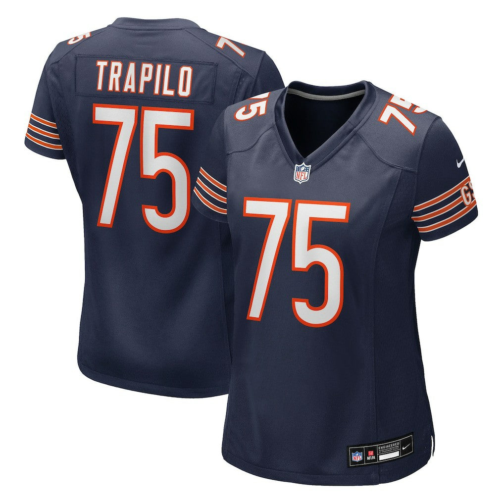 NFL Chicago Bears Ozzy Trapilo  Women's Team Game Jersey