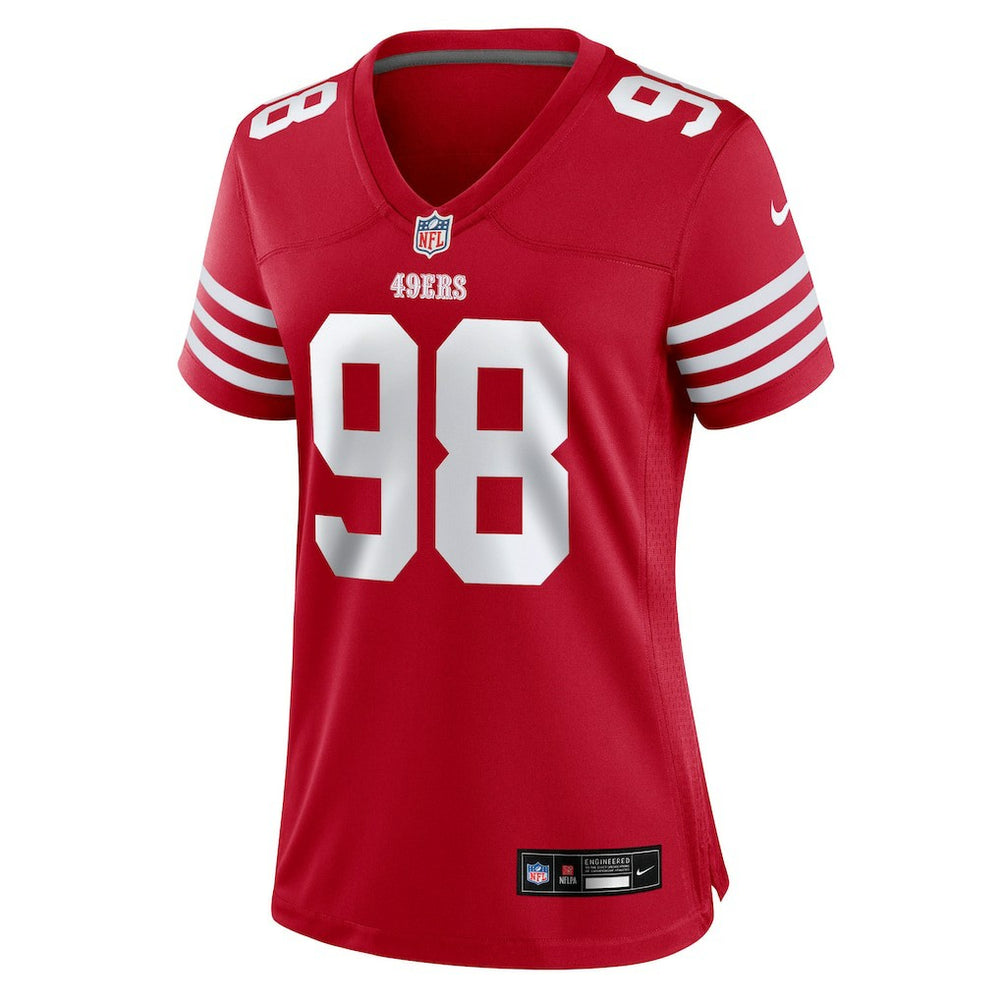 NFL San Francisco 49ers Mykel Williams  Women's Team Game Jersey