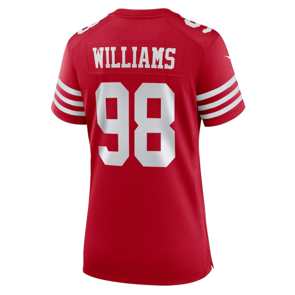 NFL San Francisco 49ers Mykel Williams  Women's Team Game Jersey