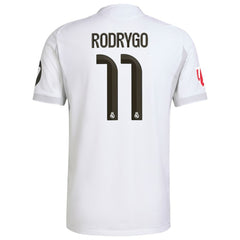 Rodrygo Real Madrid 2025/26 Home Jersey / Soccer New