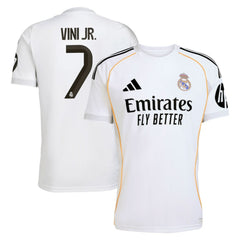Vini Jr. Real Madrid 2025/26 Home Replica Jersey / Soccer New