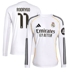 Rodrygo Real Madrid 2025/26 Home Replica Jersey / Soccer New