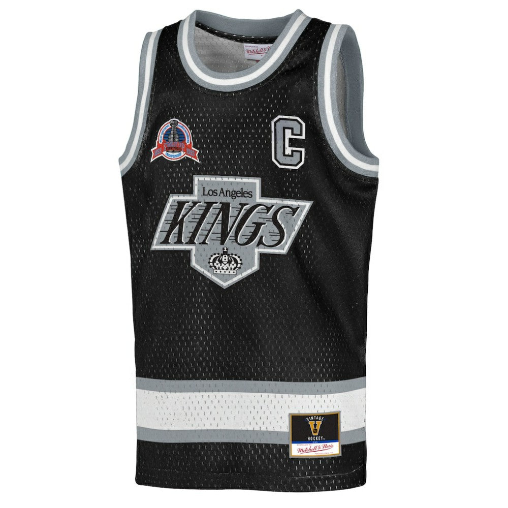 Wayne Gretzky Los Angeles Kings Mitchell & Ness Youth Maxxed Out Fashion Basketball Jersey