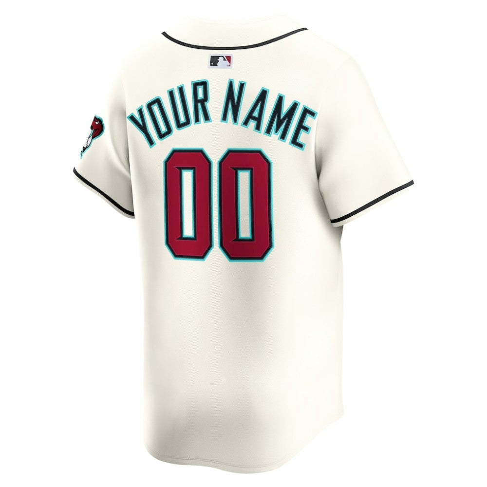 Arizona Diamondbacks Youth Home Custom Limited Jersey - White | Nike