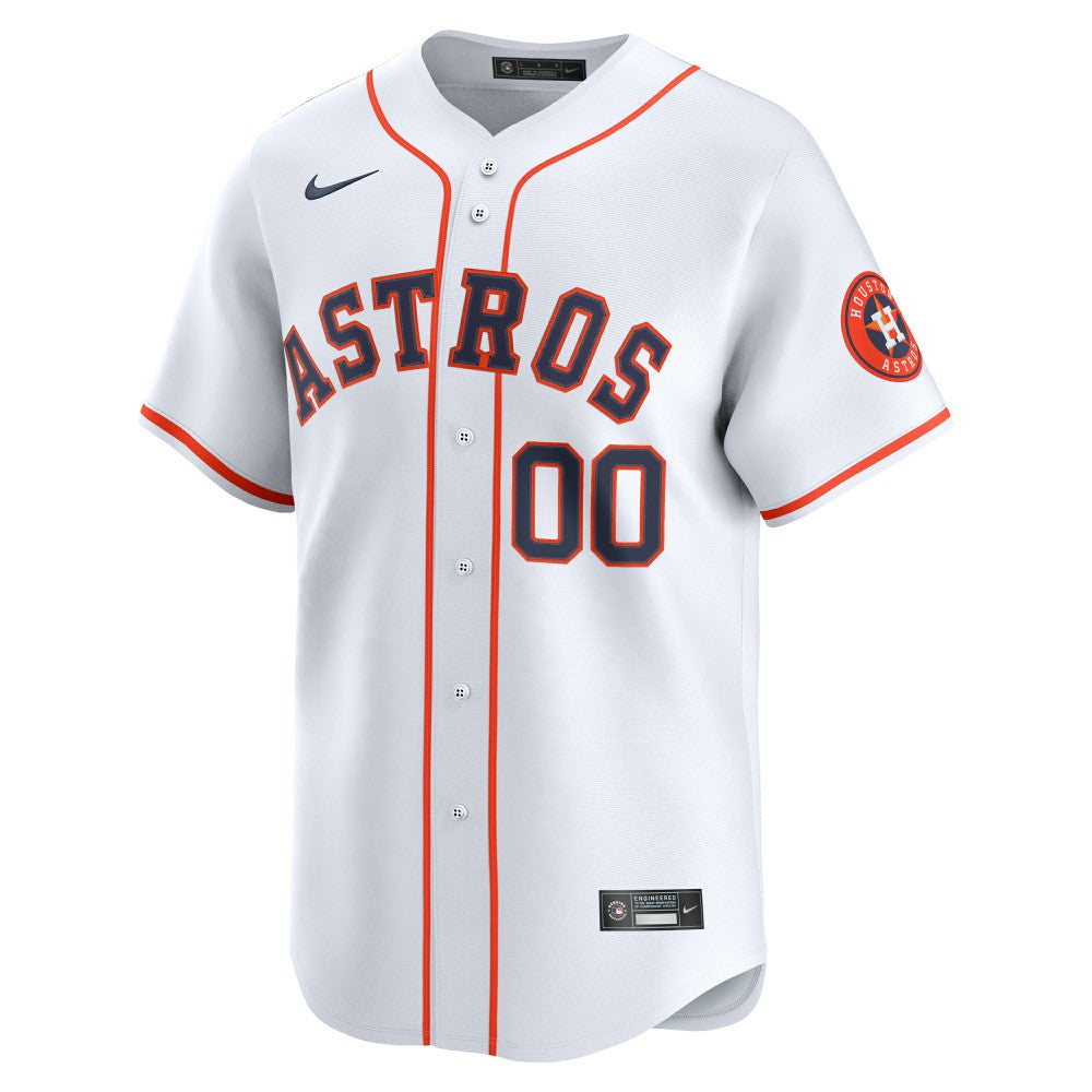 Houston Astros Youth Home Custom Limited Jersey - White | Nike