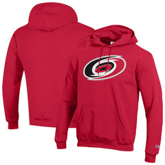 Carolina Hurricanes Champion Primary Logo 1-Hit Pullover Hoodie