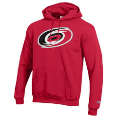 Carolina Hurricanes Champion Primary Logo 1-Hit Pullover Hoodie