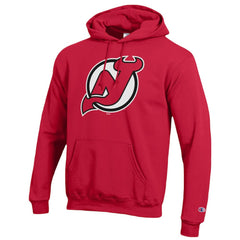 New Jersey Devils Champion Primary Logo 1-Hit Pullover Hoodie