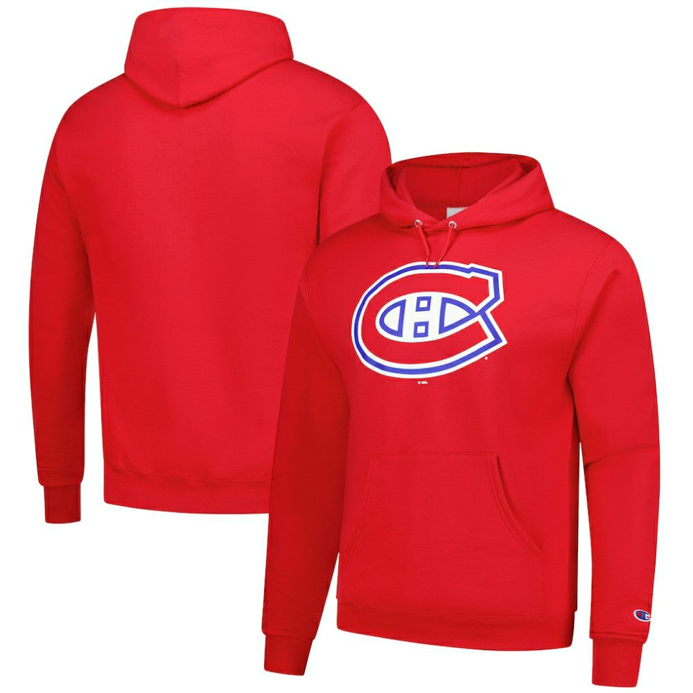 Montreal Canadiens Champion Primary Logo 1-Hit Pullover Hoodie