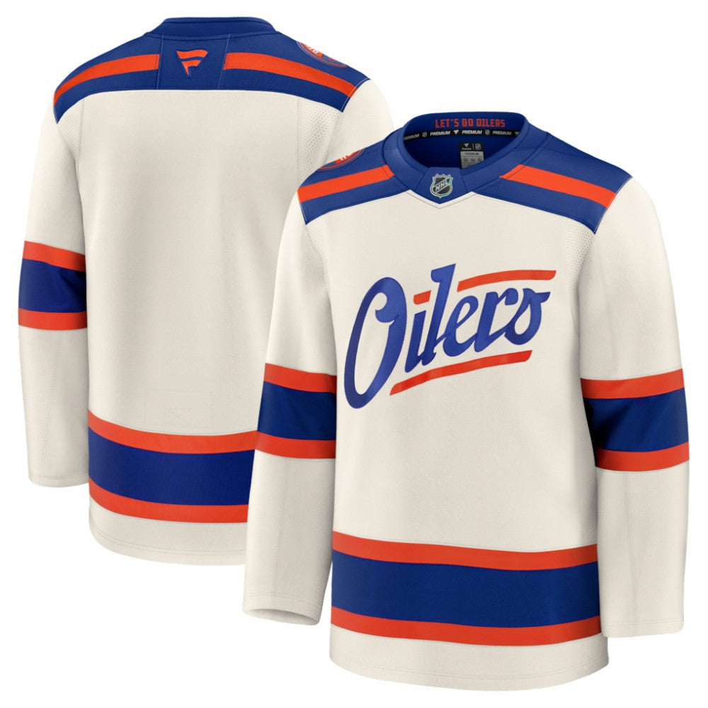 Edmonton Oilers Fanatics Alternate Premium Jersey