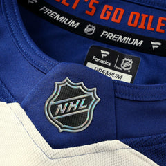 Edmonton Oilers Fanatics Alternate Premium Custom Jersey