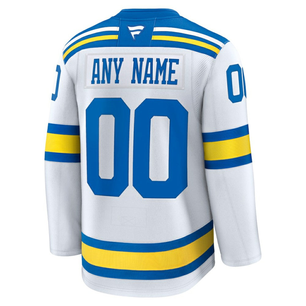 St. Louis Blues Fanatics Away Premium Custom Jersey