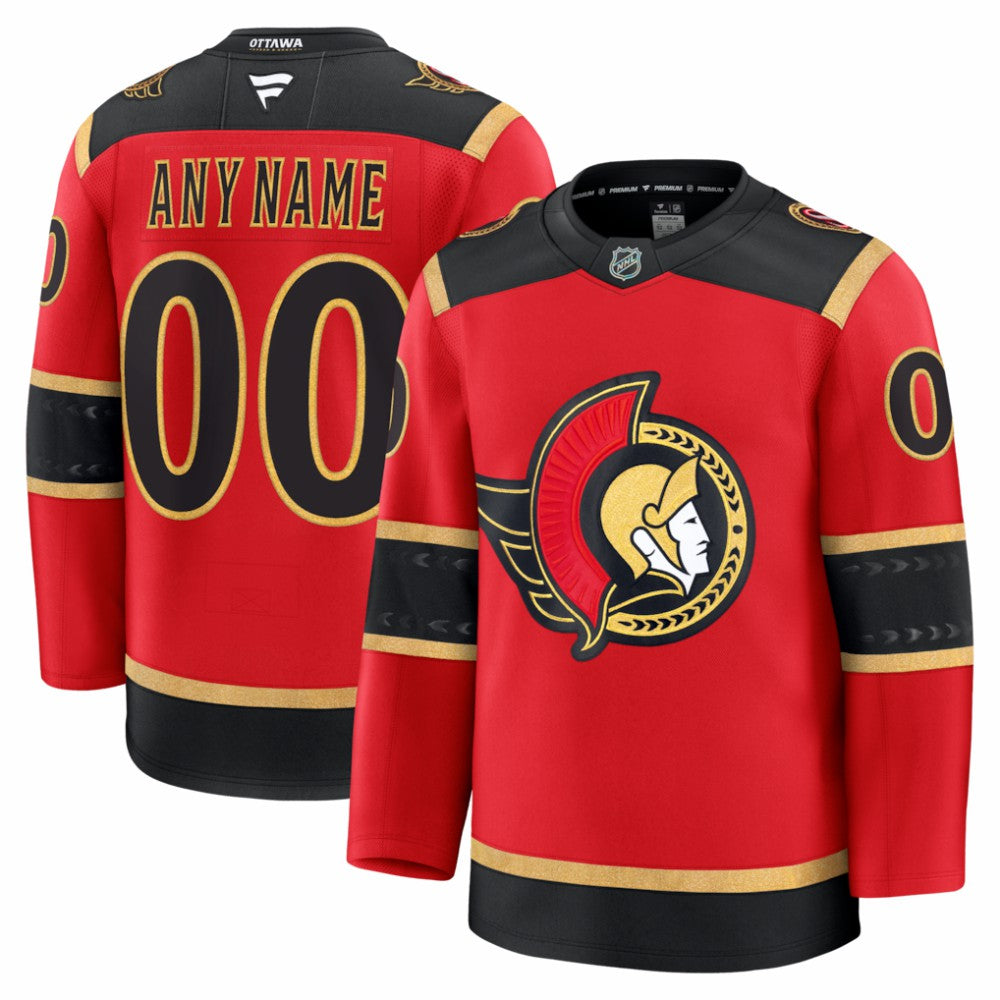 Ottawa Senators Fanatics Alternate Custom Premium Jersey
