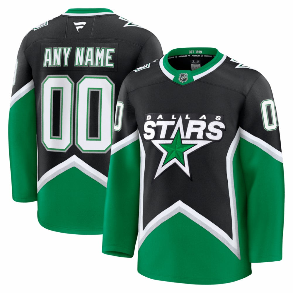 Dallas Stars Fanatics Alternate Premium Custom Jersey