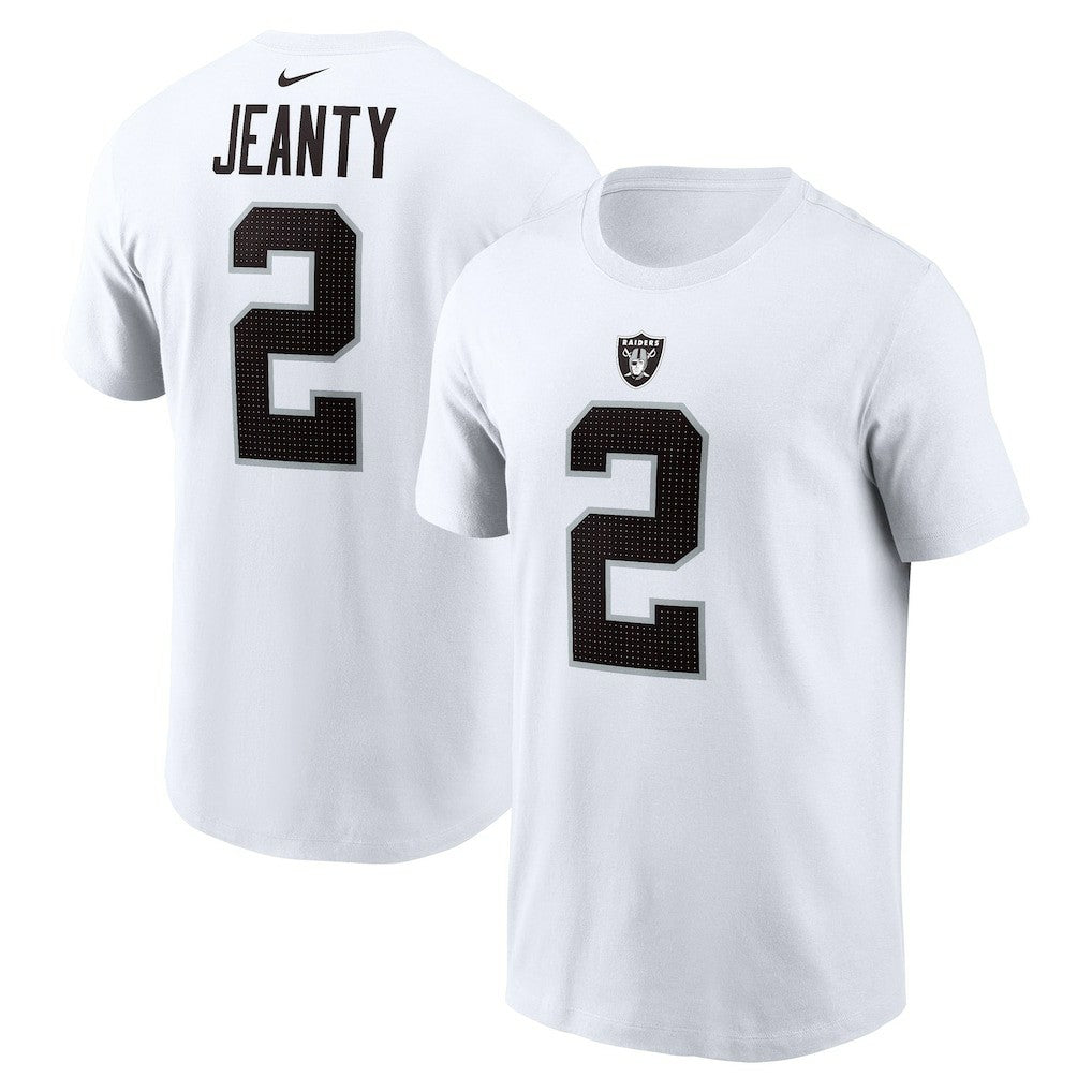 NFL Las Vegas Raiders Ashton Jeanty  Name & Number T-Shirt