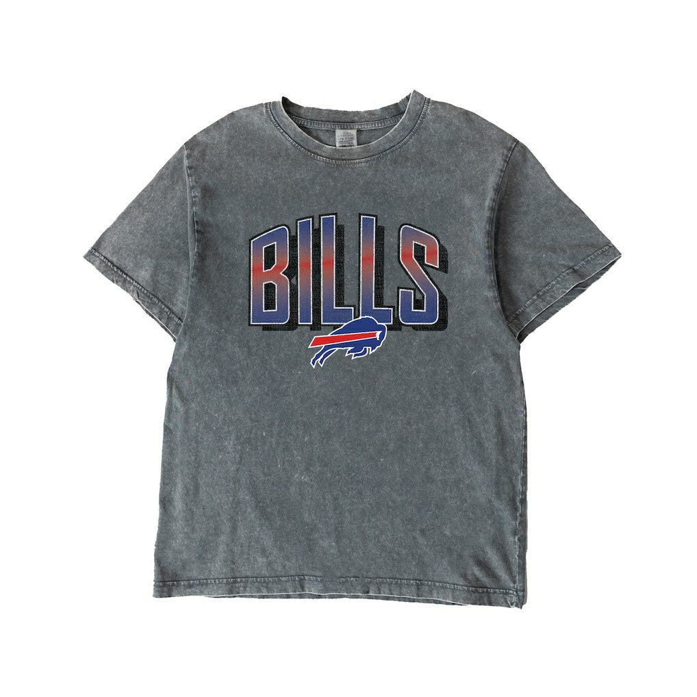 NFL Buffalo Bills Gameday Couture Women's Peak Performance Oversized Snow Wash T-Shirt