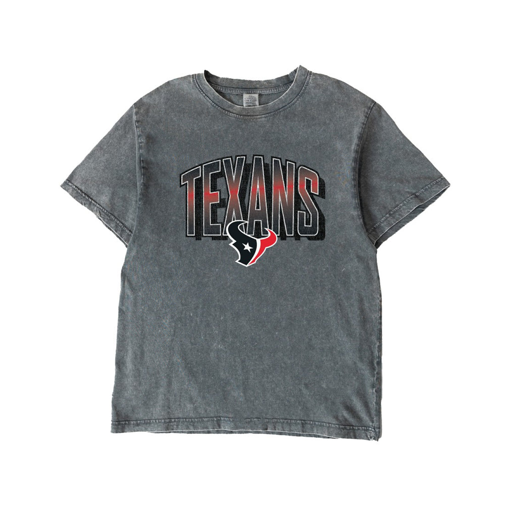 NFL Houston Texans Gameday Couture Women's Peak Performance Oversized Snow Wash T-Shirt