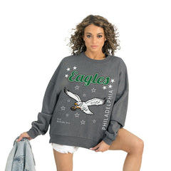 NFL Philadelphia Eagles Gameday Couture Women's Ready to Rumble Premium Fleece Pullover Sweatshirt