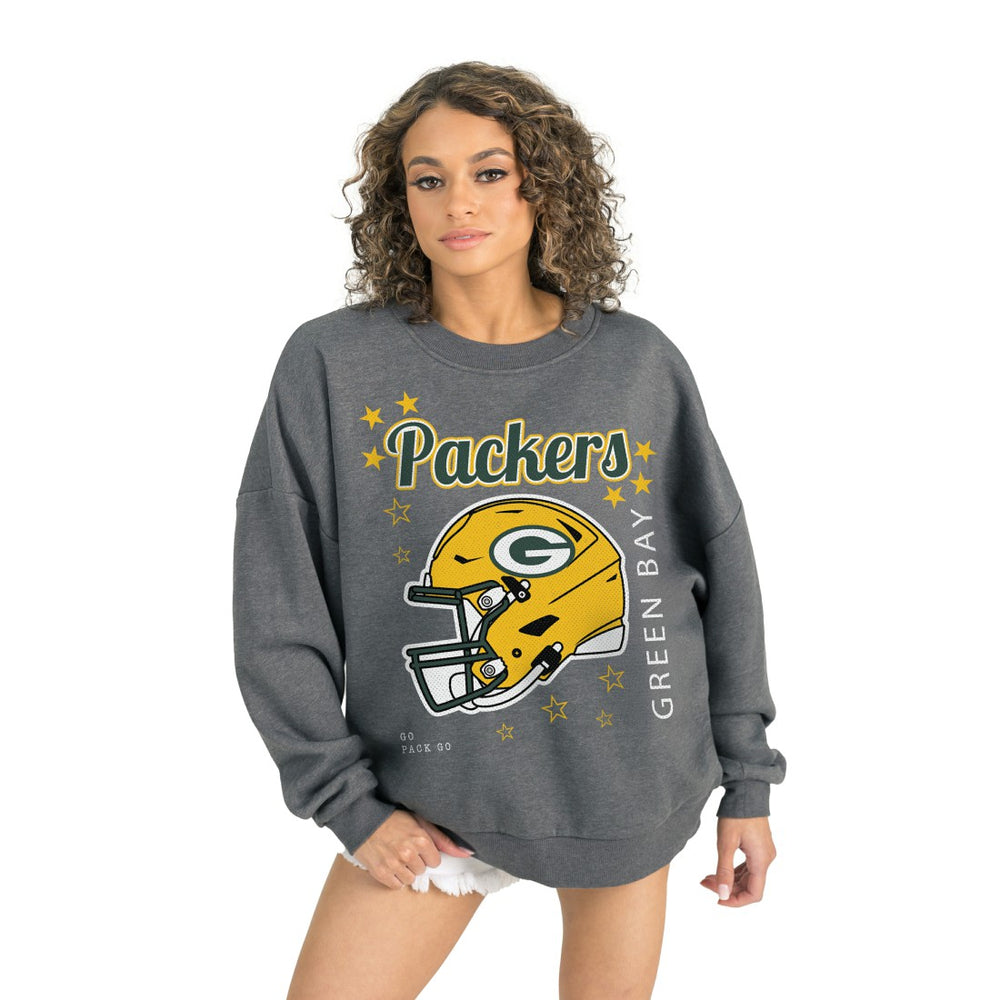 NFL Green Bay Packers Gameday Couture Women's Ready to Rumble Premium Fleece Pullover Sweatshirt