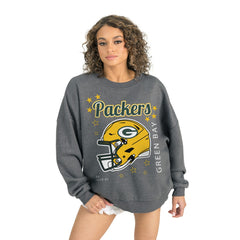 NFL Green Bay Packers Gameday Couture Women's Ready to Rumble Premium Fleece Pullover Sweatshirt