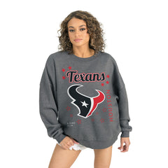 NFL Houston Texans Gameday Couture Women's Ready to Rumble Premium Fleece Pullover Sweatshirt