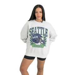 NFL Seattle Seahawks Gameday Couture Women's Heritage Premium Fleece Pullover Sweatshirt