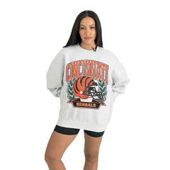 NFL Cincinnati Bengals Gameday Couture Women's Heritage Premium Fleece Pullover Sweatshirt