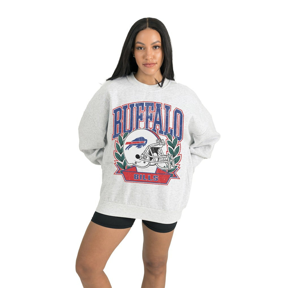 NFL Buffalo Bills Gameday Couture Women's Heritage Premium Fleece Pullover Sweatshirt