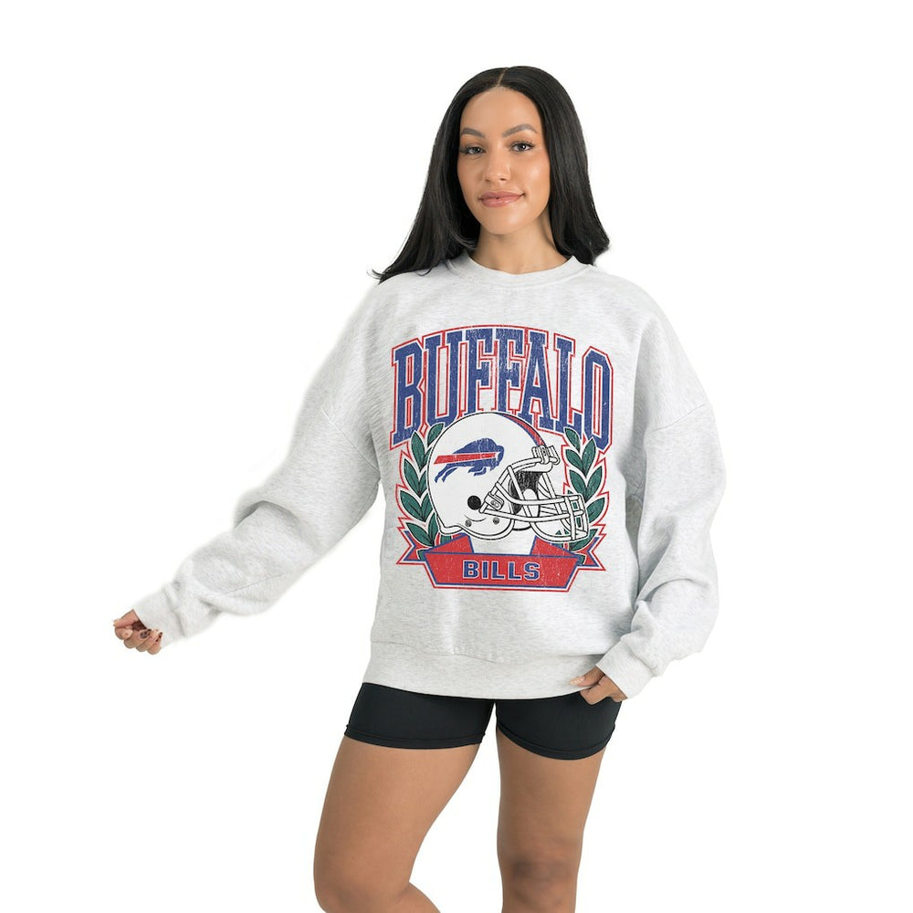 NFL Buffalo Bills Gameday Couture Women's Heritage Premium Fleece Pullover Sweatshirt