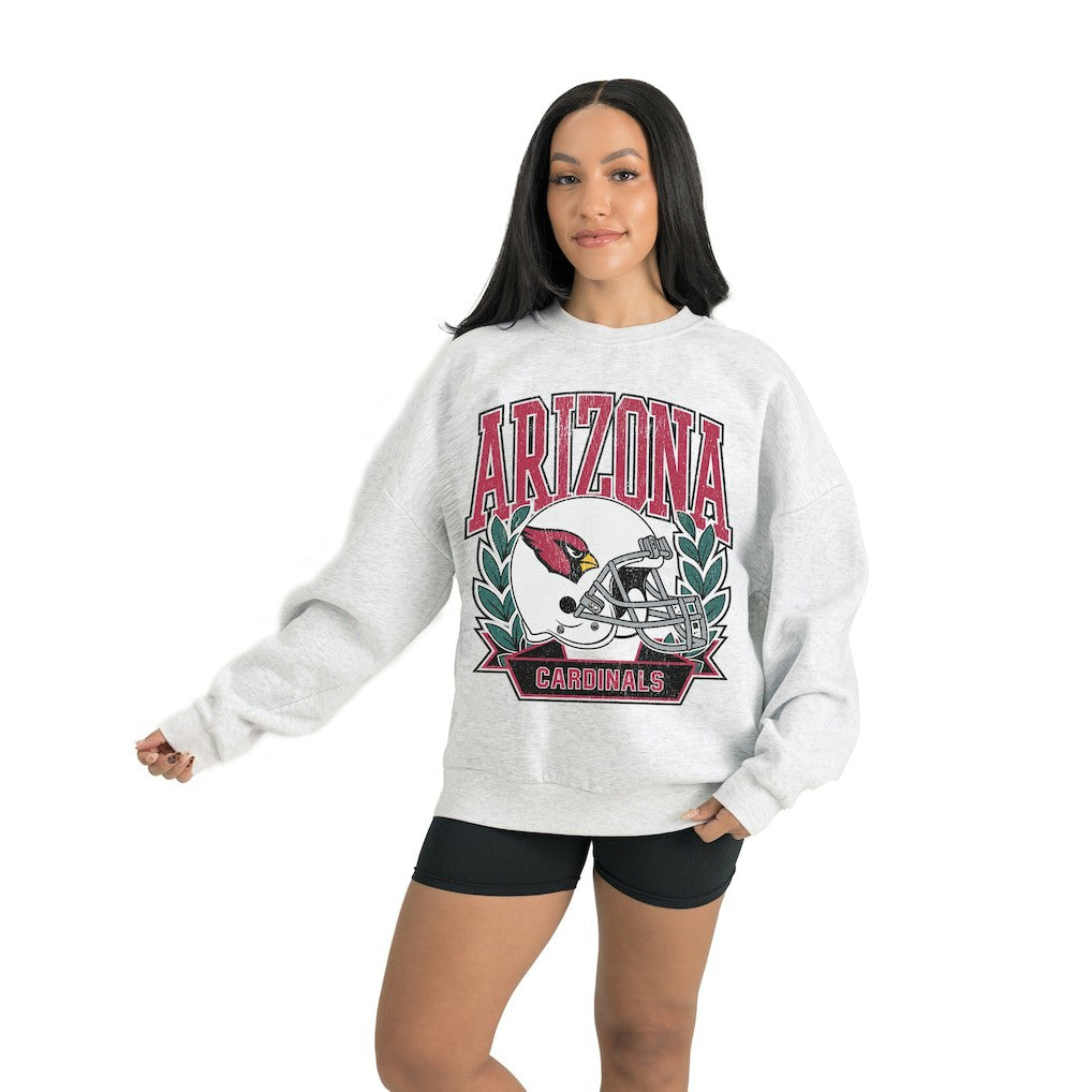 NFL Arizona Cardinals Gameday Couture Women's Heritage Premium Fleece Pullover Sweatshirt