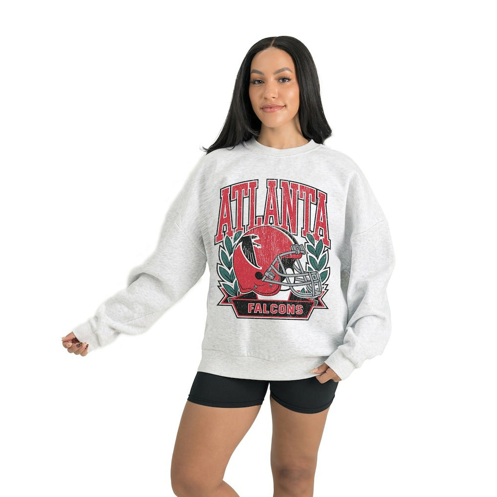 NFL Atlanta Falcons Gameday Couture Women's Heritage Premium Fleece Pullover Sweatshirt