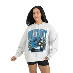 NFL Detroit Lions Gameday Couture Women's Heritage Premium Fleece Pullover Sweatshirt