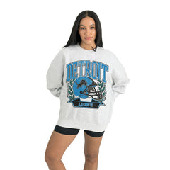 NFL Detroit Lions Gameday Couture Women's Heritage Premium Fleece Pullover Sweatshirt