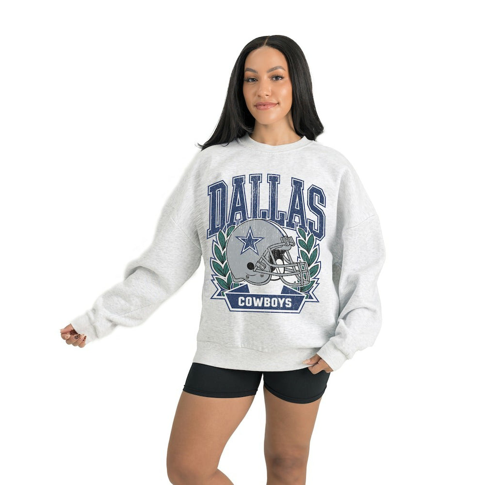 NFL Dallas Cowboys Gameday Couture Women's Heritage Premium Fleece Pullover Sweatshirt
