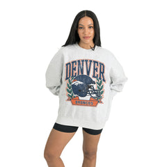 NFL Denver Broncos Gameday Couture Women's Heritage Premium Fleece Pullover Sweatshirt