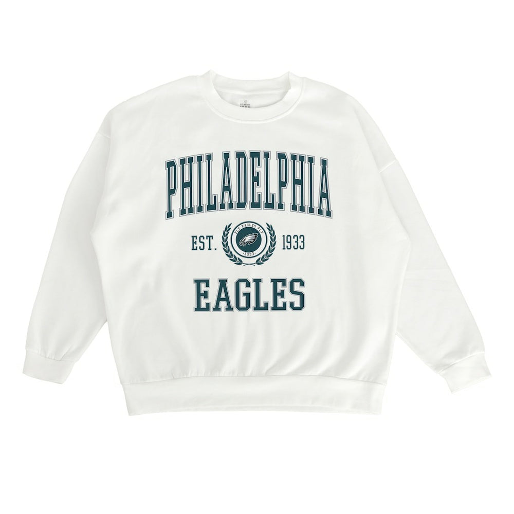 NFL Philadelphia Eagles Gameday Couture Women's Timeless Triumph Premium Fleece Pullover Sweatshirt