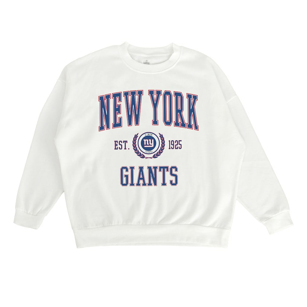 NFL New York Giants Gameday Couture Women's Timeless Triumph Premium Fleece Pullover Sweatshirt