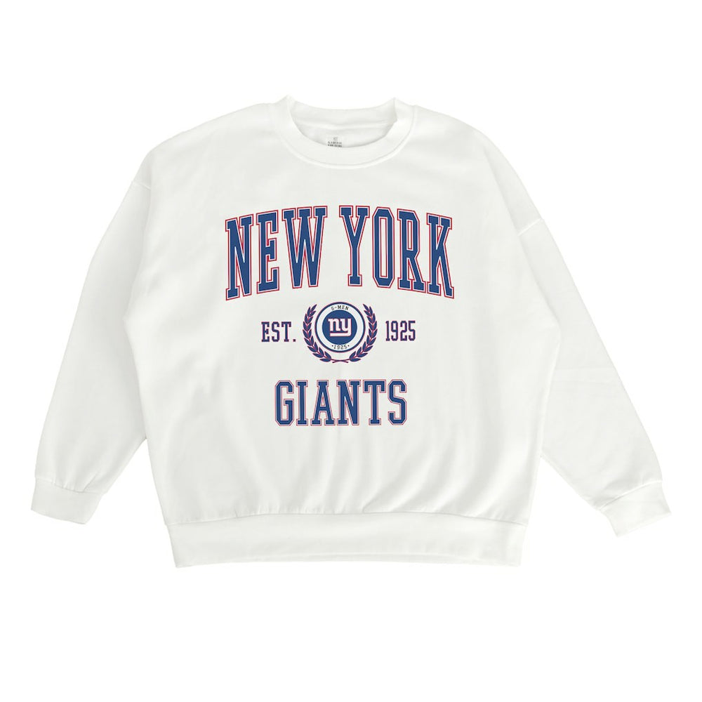 NFL New York Giants Gameday Couture Women's Timeless Triumph Premium Fleece Pullover Sweatshirt