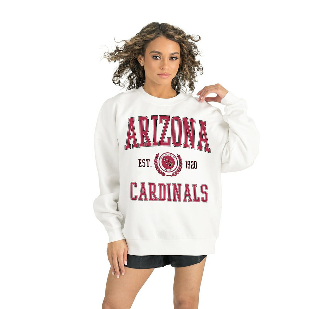 NFL Arizona Cardinals Gameday Couture Women's Timeless Triumph Premium Fleece Pullover Sweatshirt